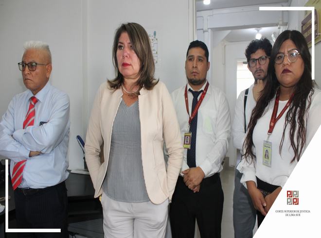 Doctora Hilda Piedra Rojas impulsa mejoras de los servicios judiciales con visitas administrativas