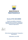 Vista preliminar de documento Directiva N°0001-2025-GM-MDI