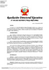Vista preliminar de documento RDE N° 038-2025-MINEDU-VMGI-PRONABEC
