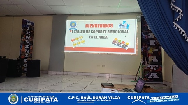 Taller de soporte socioemocional fortalece a Docentes de Educación inicial de tres años en el Distrito de Cusipata