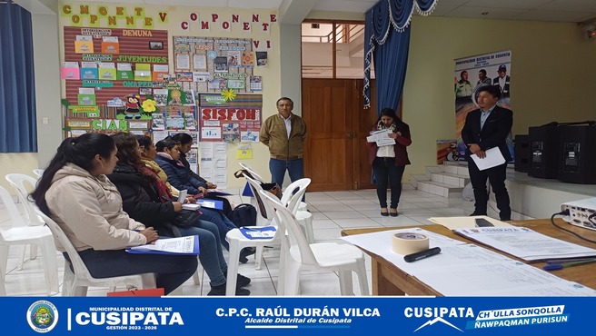 Taller de soporte socioemocional fortalece a Docentes de EducaciΓ³n inicial de tres aΓ±os en el Distrito de Cusipata