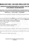 Vista preliminar de documento COMUNICADO NRO. 020-2025-DREA-DGP-ESUP