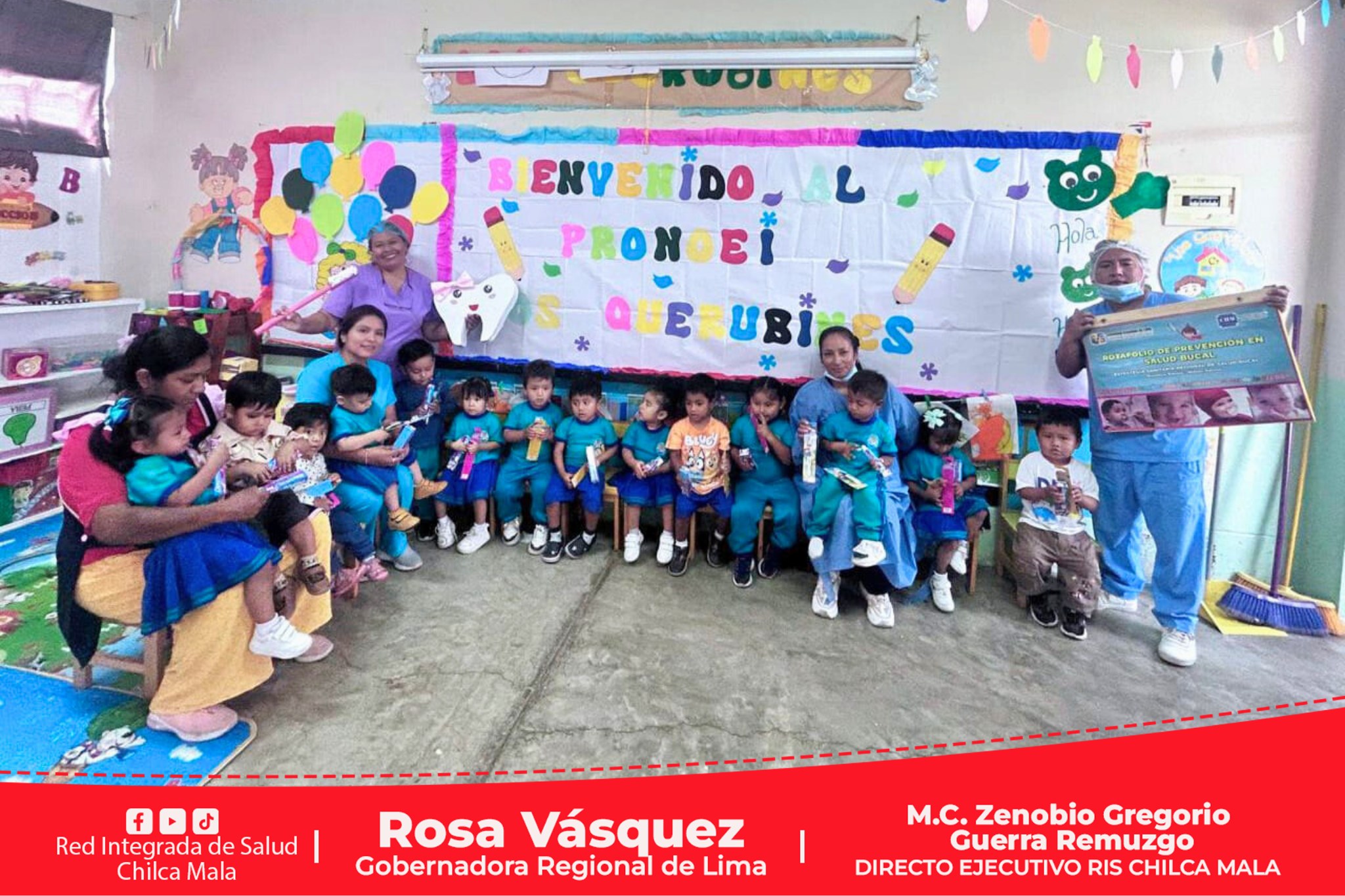 RIS Chilca Mala promueve la salud bucal en el marco del Día Nacional de la Promoción y Protección Bucal Infantil
