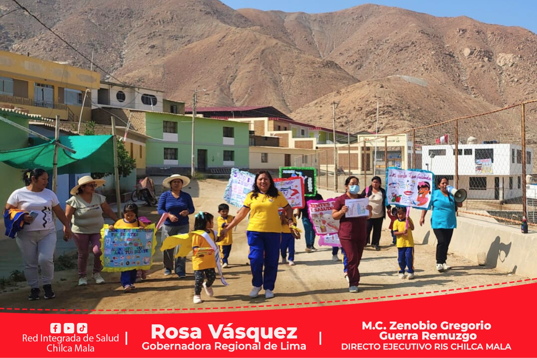 RIS Chilca Mala promueve la salud bucal en el marco del Día Nacional de la Promoción y Protección Bucal Infantil