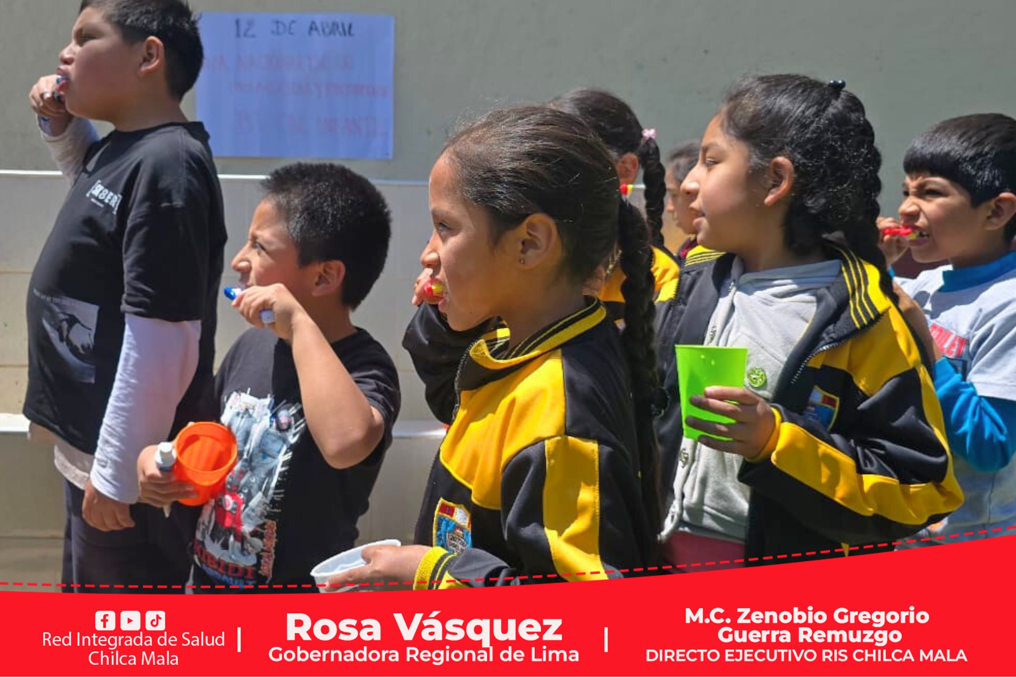 RIS Chilca Mala promueve la salud bucal en el marco del Día Nacional de la Promoción y Protección Bucal Infantil