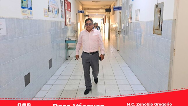 RIS Chilca Mala supervisa Centro de Salud de Mala.