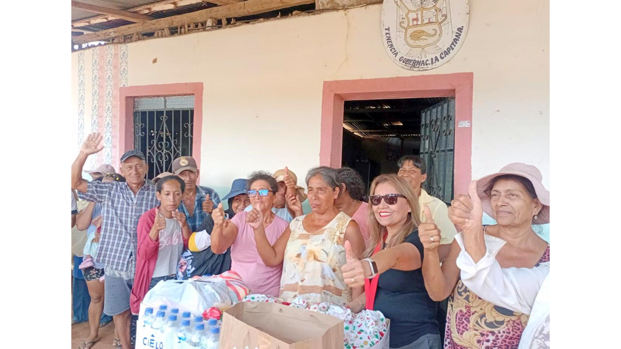 Comité de Damas de La Corte Superior de Justicia de Tumbes Entrega Ayuda Humanitaria a Pobladores del Caserío “La Capitana”