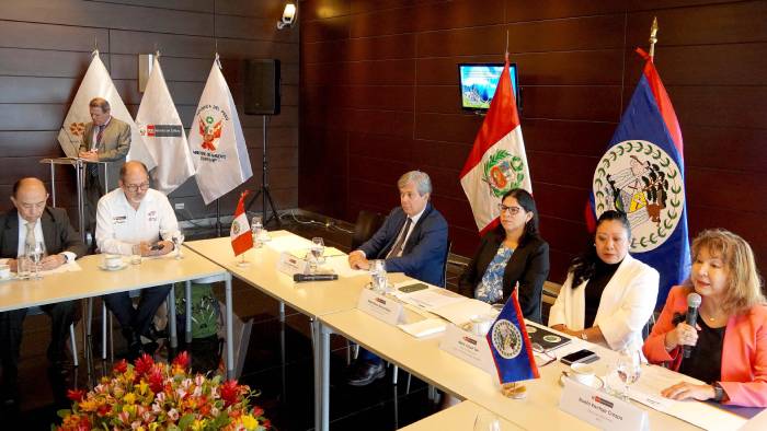 Perú y Belice trabajan juntos para proteger sus recursos arqueológicos