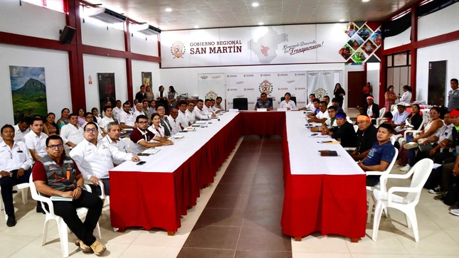 La segunda mesa técnica con la participación de la Coordinadora de Desarrollo de Pueblos Indígenas (CODEPISAM) y sus federaciones.