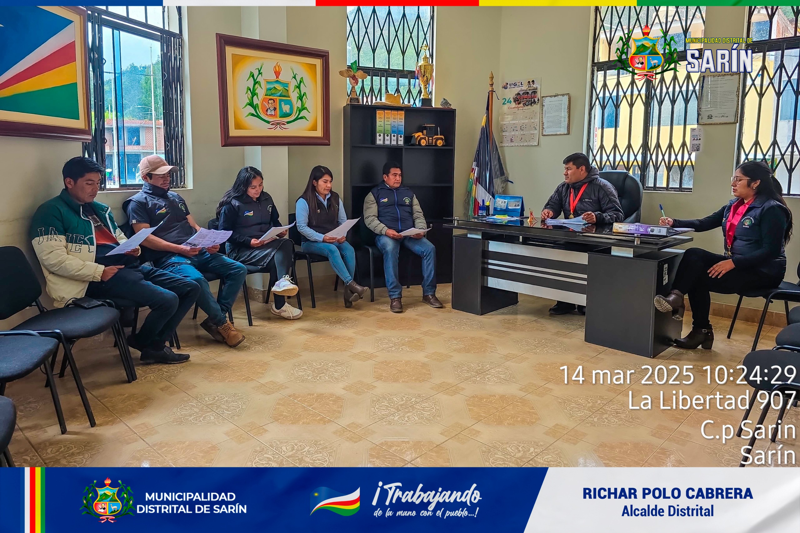Concejo Municipal Realizó Quinta Sesión Ordinaria 2025