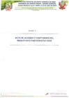 Vista preliminar de documento ACTA DE ACUERDO Y COMPROMISOS DEL PRESUPUESTO PARTICIPATIVO 2026