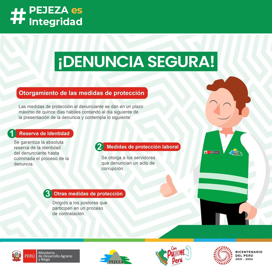 PEJEZA es Integridad