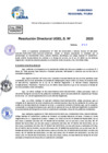 Vista preliminar de documento Resolucion Directoral N° 002831-2025