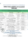 Vista preliminar de documento DIRECTORIO CODISEC ACTUALIZADO MAR 2025