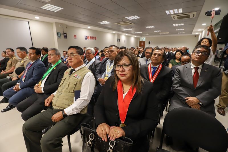 Las principales autoridades en pleno se dieron cita a la Apertura del Año Judicial 2025