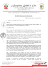 Vista preliminar de documento DECRETO DE ALCALDÍA N° 002-2025-MDC