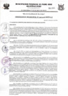Vista preliminar de documento ORDENANZA MUNICIPAL N001-2016-MPPA-A