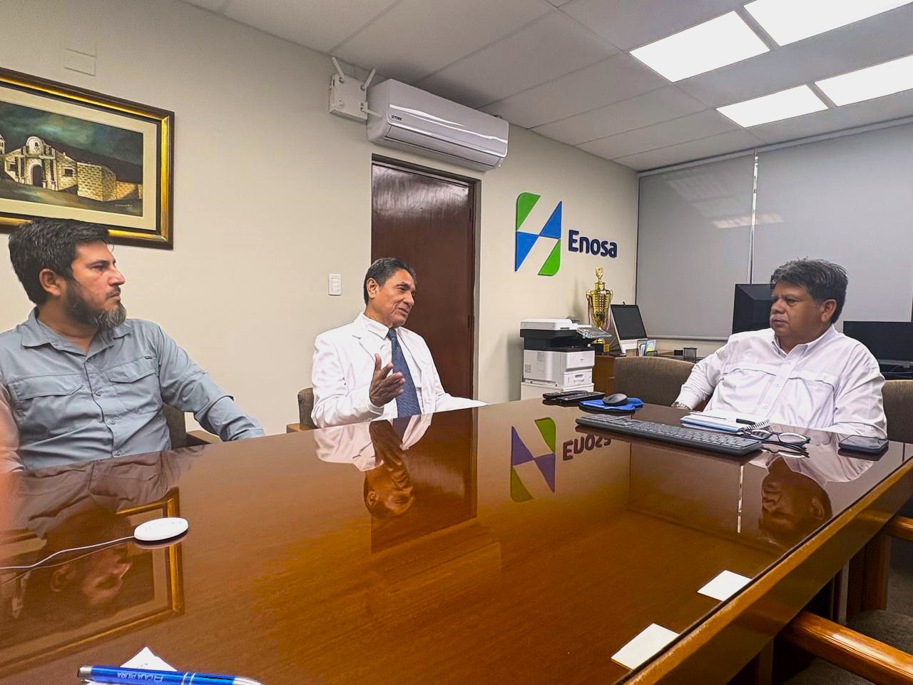 Enosa y Hospital de Apoyo II-2 de Sullana unen esfuerzos en el mejoramiento de electrificación
