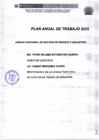 Vista preliminar de documento PLAN ANUAL DE TRABAJO DE LA UNIDAD FUNCIONAL DE GETSIÓN DE RIESGOS