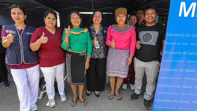Día de la Cancerología Peruana: Minsa realizó tamizaje de cáncer a cerca de 200 personas de la comunidad Shipibo de Cantagallo