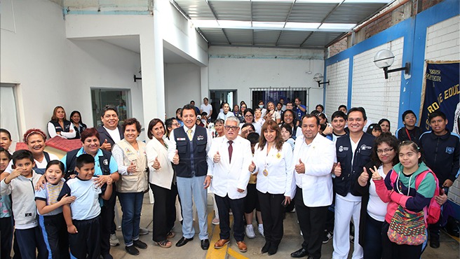 Callao: Minsa realizó jornada integral de promoción y prevención bucodental para niños con discapacidad