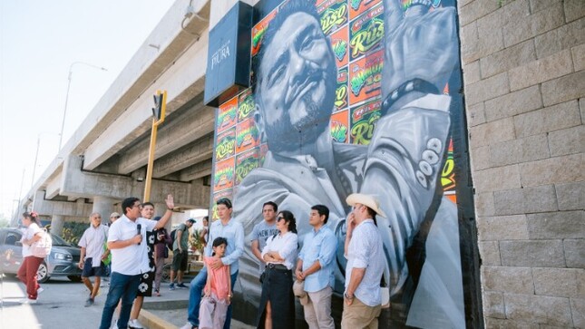 Mural a Paul Flores 