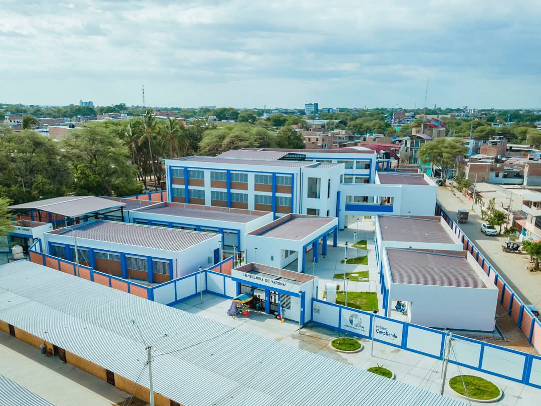 Más de mil alumnos del colegio Selmira de Varona disfrutan de ambientes con altos estándares de calidad gracias al GORE