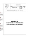 Vista preliminar de documento Directiva DEC-003 Proceso de Observacion de Proveedores