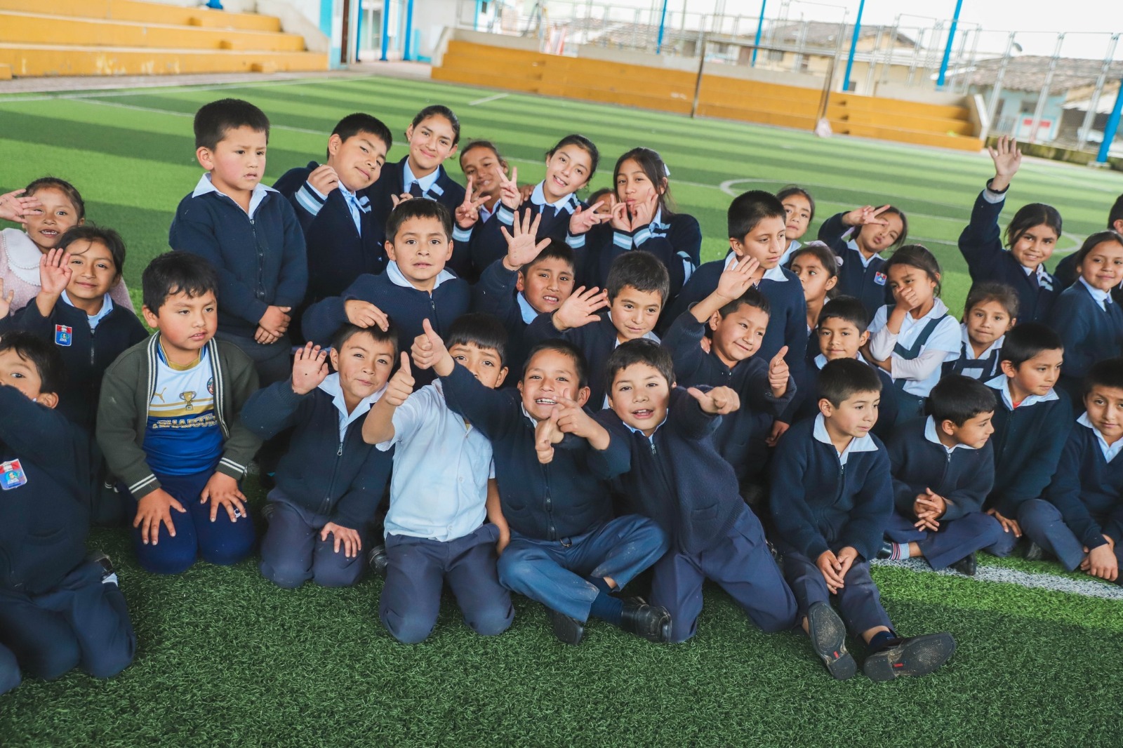 Gore Celebra El Día Del Niño Peruano En Cuyuchugo Con Alegría Y Compromiso Social