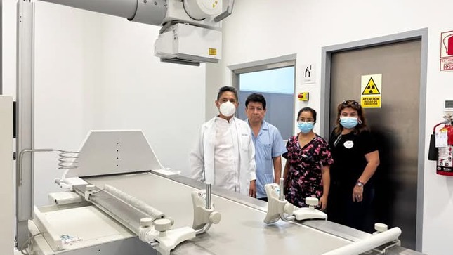 Nuevo Hospital de Sullana cuenta con moderno equipo de rayos x que permite hacer exámenes más rápidos y eficientes