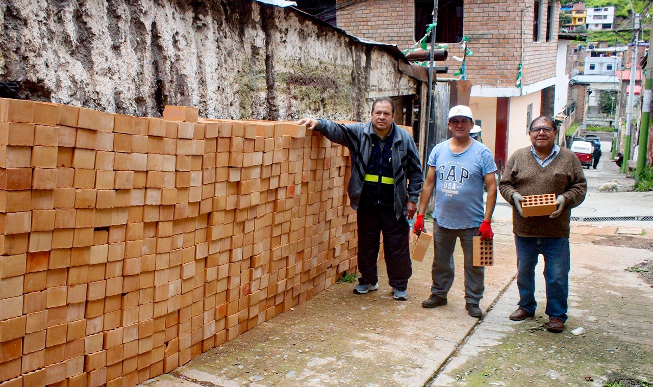 Entrega de materiales