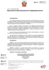 Vista preliminar de documento RESOLUCIÓN DE DIRECCIÓN EJECUTIVA N° I000056-2025-MTC-24-DE