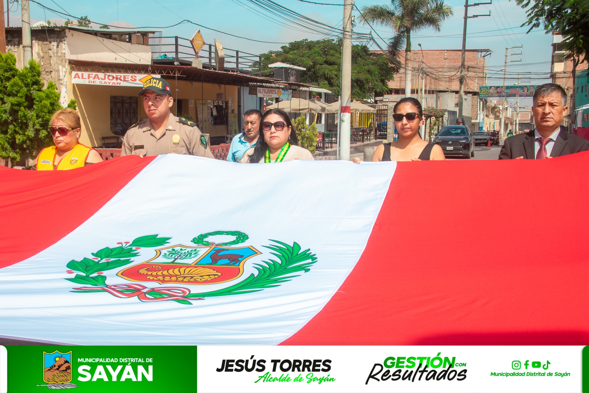 𝗔𝗨𝗧𝗢𝗥𝗜𝗗𝗔𝗗𝗘𝗦 𝗗𝗘 𝗦𝗔𝗬Á𝗡 𝗣𝗔𝗥𝗧𝗜𝗖𝗜𝗣𝗔𝗡 𝗘𝗡 𝗜𝗭𝗔𝗠𝗜𝗘𝗡𝗧𝗢 𝗗𝗘𝗟 𝗣𝗔𝗕𝗘𝗟𝗟Ó𝗡 𝗡𝗔𝗖𝗜𝗢𝗡𝗔𝗟 𝗬 𝗕𝗔𝗡𝗗𝗘𝗥𝗔 𝗗𝗜𝗦𝗧𝗥𝗜𝗧𝗔𝗟