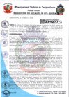 Vista preliminar de documento Resolucion de Alcaldia N° 072-2025-MDI