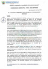 Vista preliminar de documento ORDENANZA MUNICIPAL N° 003 - 2025 - MPRM/A