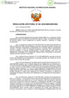 Vista preliminar de documento Resolución Jefatural Nº 0081-2025-MIDAGRI-INIA