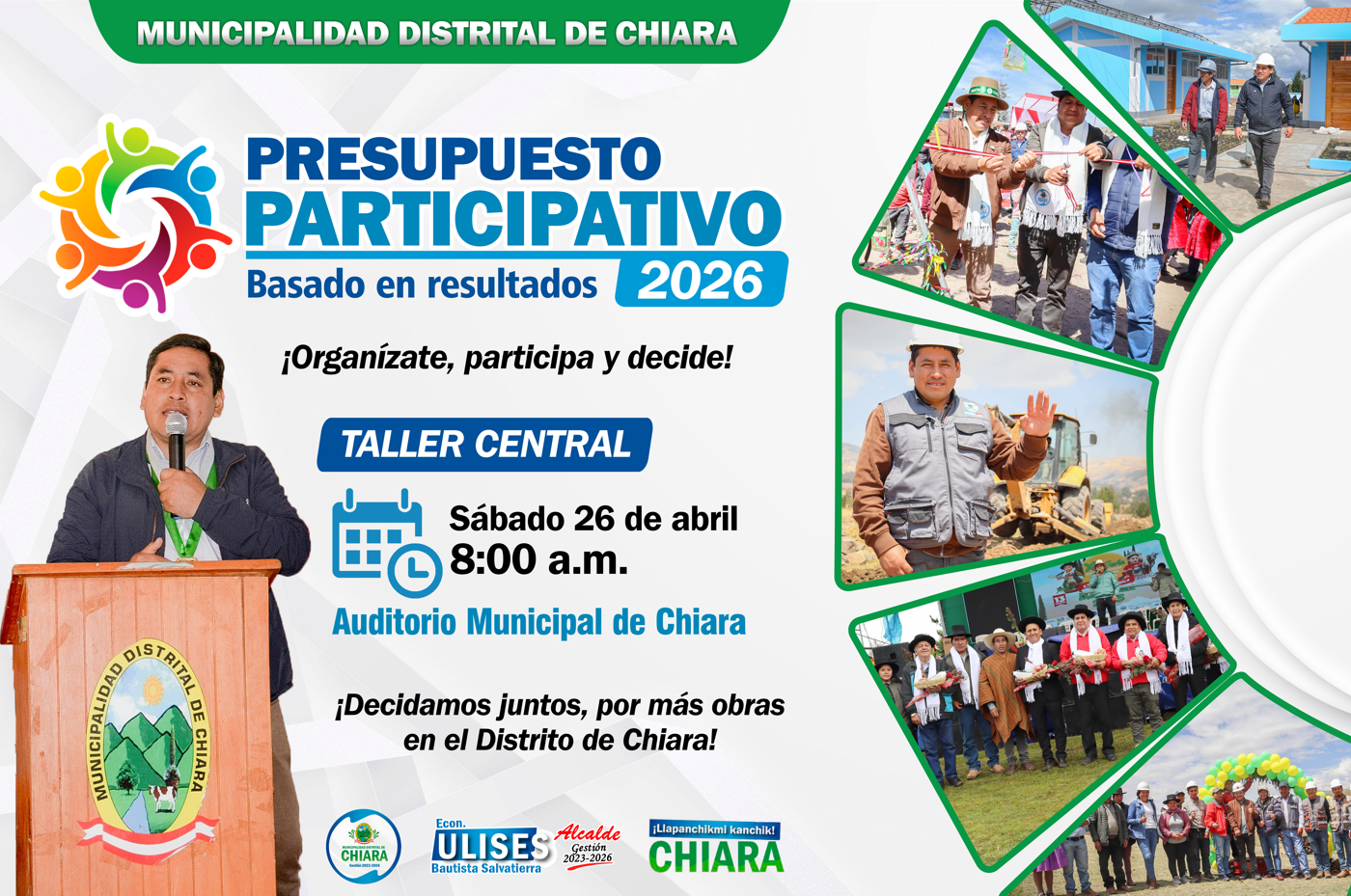 Flyer Presupuesto Participativo 2026