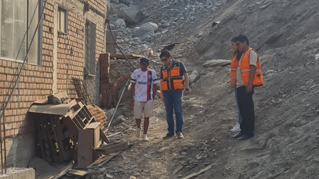 Inspección de trabajos en las fronteras