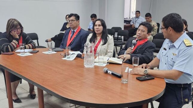 El presidente de la Corte de Sullana Yone Pedro Li Córdova se reunió con los titulares de Corte de Piura y Fiscalías