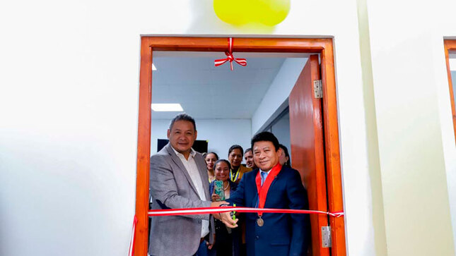 Corte de Sullana inaugura Cámara Gesell en Ayabaca