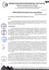 Vista preliminar de documento RESOLUCIÓN DE DE EJECUCUÓN COACTIVA 207-2025-MPCH-GAT-UEC