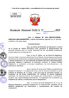 Vista preliminar de documento Resolucion Directoral N° 002869-2025