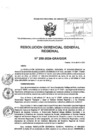 Vista preliminar de documento RESOLUCION GERENCIAL GENERAL REGIONAL - 255-2024