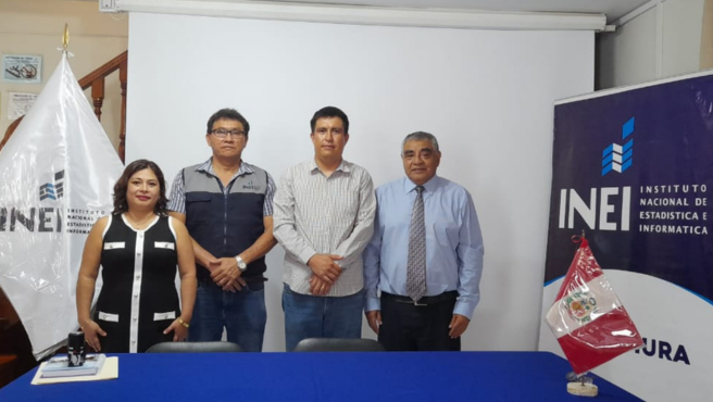 Firma de convenio con INEI