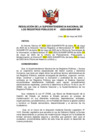 Vista preliminar de documento Proyecto de Resolución - Modificación de la Directiva