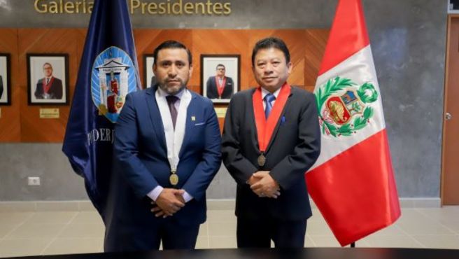 El juez José Jhonson Valdez juramentó en el Tercer Juzgado de Investigación Preparatoria de Sullana