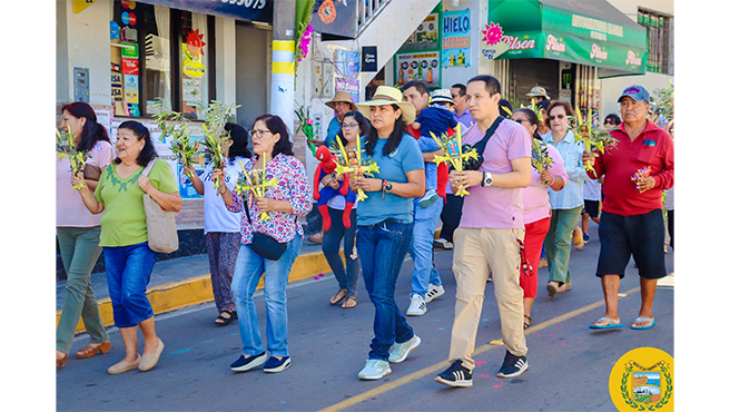 Con fe y tradición iniciamos la semana santa en Mejía