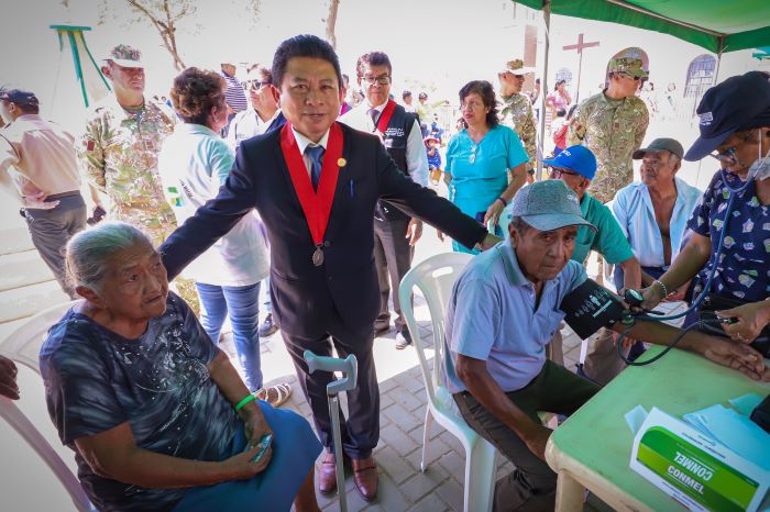 Gran cantidad de adultos mayores se beneficiaron con atención médica y atención de programa Pensión 65