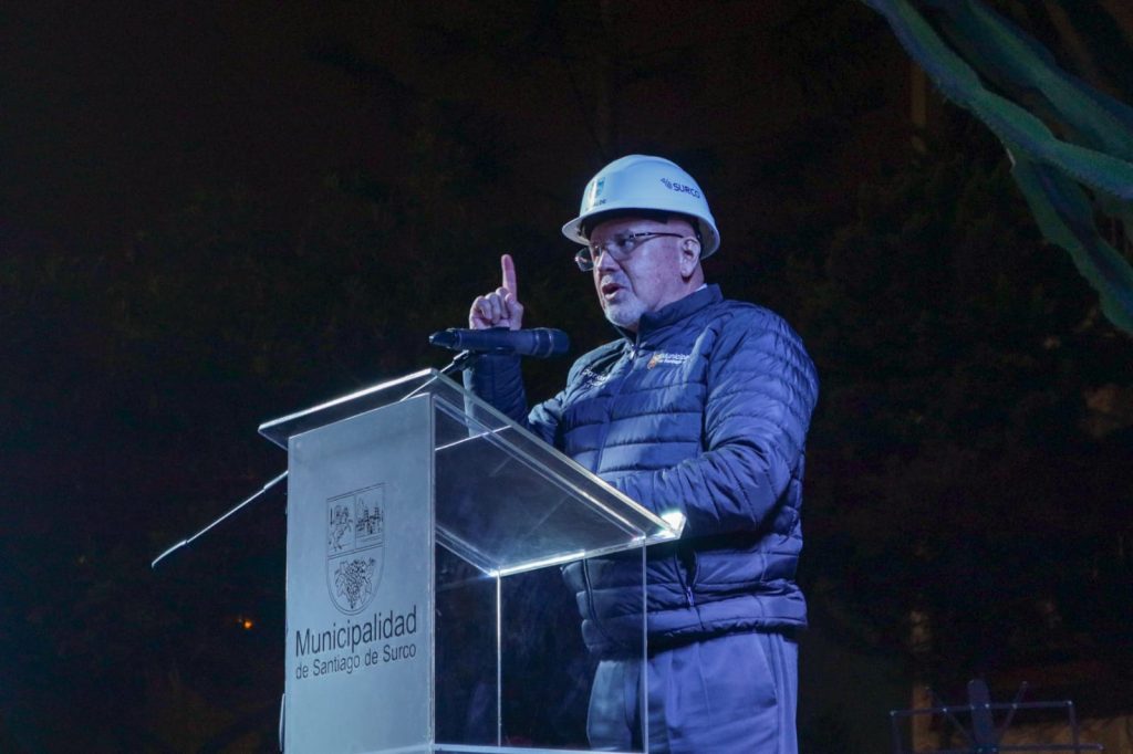 Alcalde Carlos Bruce entregó el remodelado Parque Santa Rosa