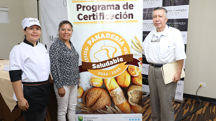 Municipalidad de Lince certifica once “panaderías saludables” en el marco del programa 2024 – 2025